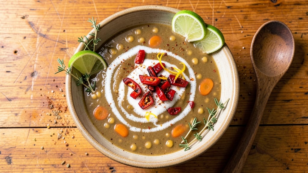 Bajan Split Pea Soup Recipe: Spicy Coconut-Lime Harmony in One Pot