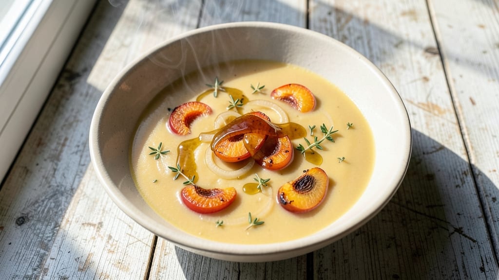 Apricot Soup Recipe: Honey-Sweetened Velvety Silken Texture
