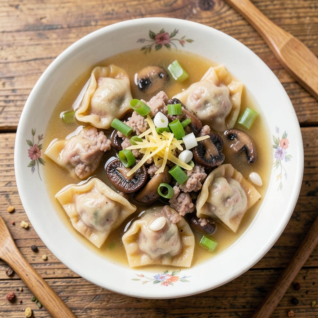 Aldi Mini Wonton Soup Recipe: Crispy Wonton Bites in Creamy Broth