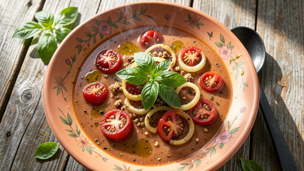 Chunky Tomato Soup Recipe with Fresh Tomatoes: Vibrant Garden Flavor Without Blending