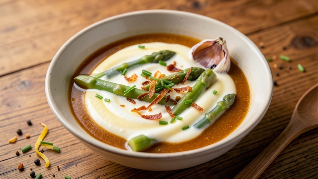 Asparagus Soup Recipe With Heavy Cream: Silky Creamy Texture From Fresh Spring Greens