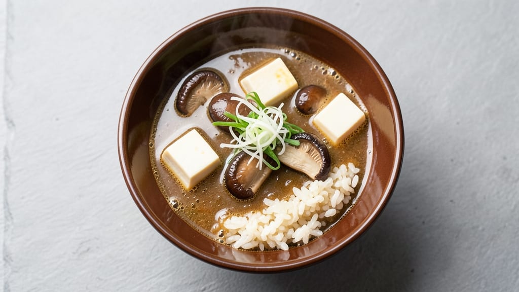 Bento Soup Recipe: Miso-Ginger Broth with Silky Tofu and Crunchy Shredded Nori