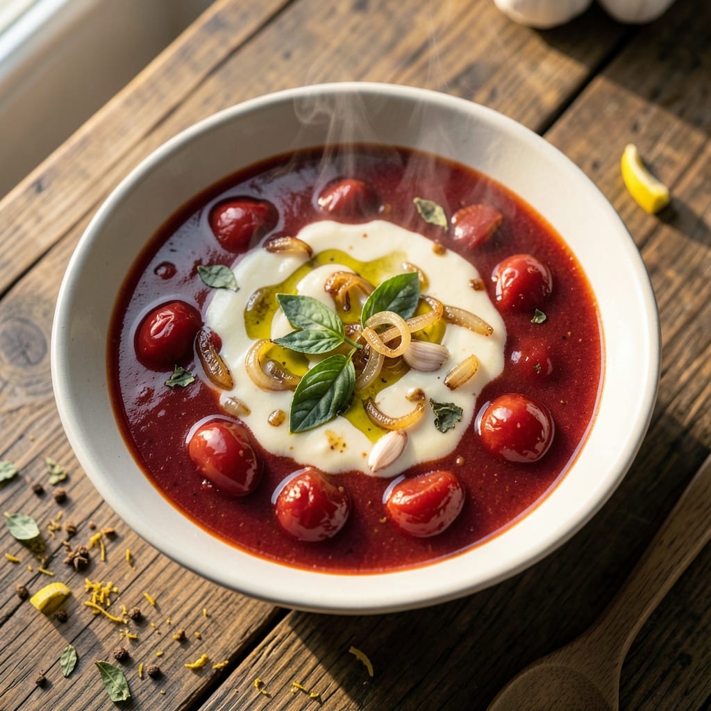100K Tomato Soup Recipe: Ultra-Smooth Velvety Texture in One Pot
