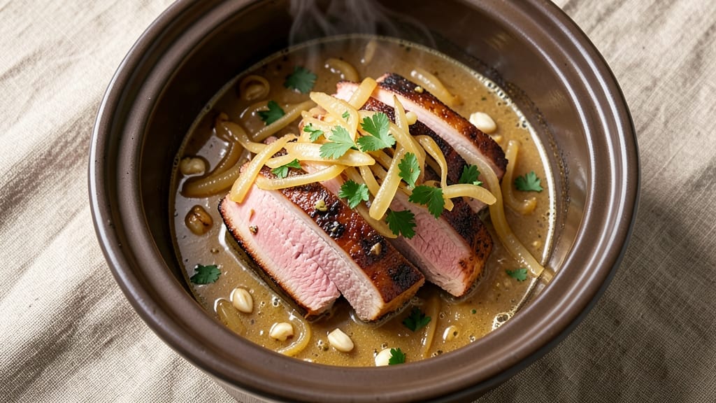 Amazing Pork Tenderloin Slow Cooker Recipe with Onion Soup Mix: Juicy Melting Tenderness With Savory Depth