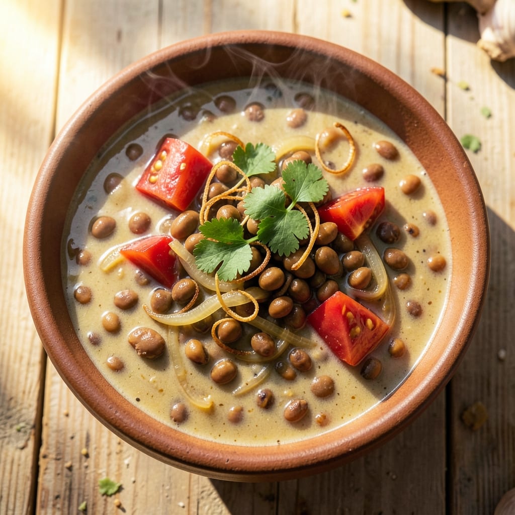 African Lentil Soup Recipe: Earthy Spice and Coconut Cream Harmony