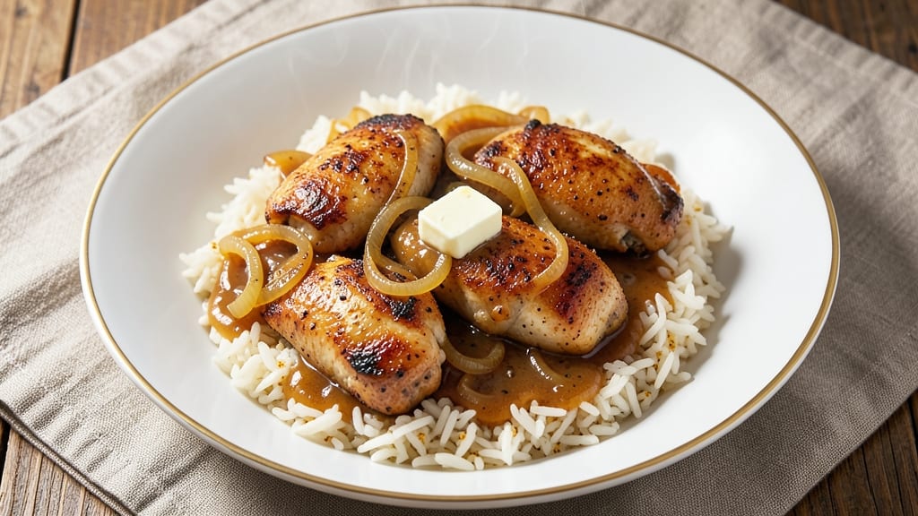Chicken and Rice Recipe Using Lipton Onion Soup Mix: Savory Umami Boost in One-Pot Magic
