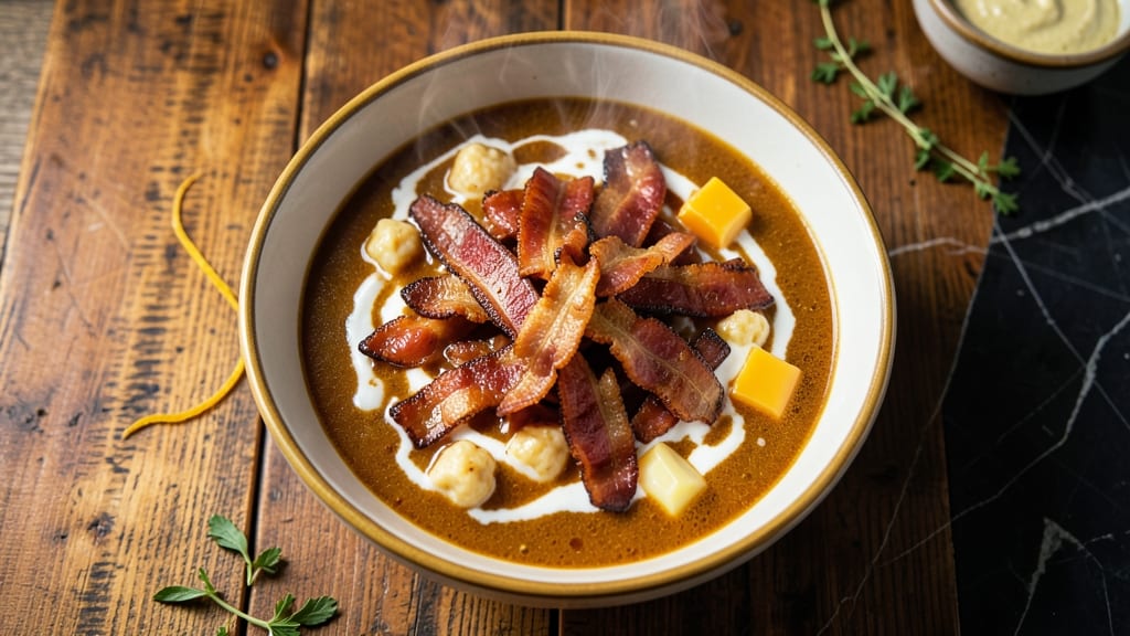 Bacon Beer Cheese Soup Recipe: Smoky Crunch and Creamy Depth in One Pot