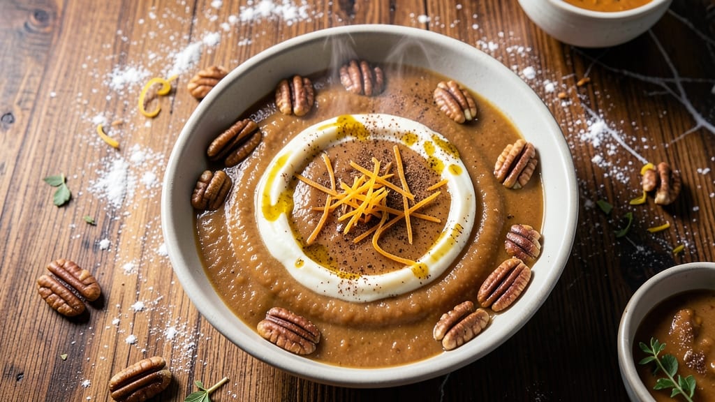 Banana Nut Squash Soup Recipe: Warmly Spiced Sweetness With Toasted Nuts