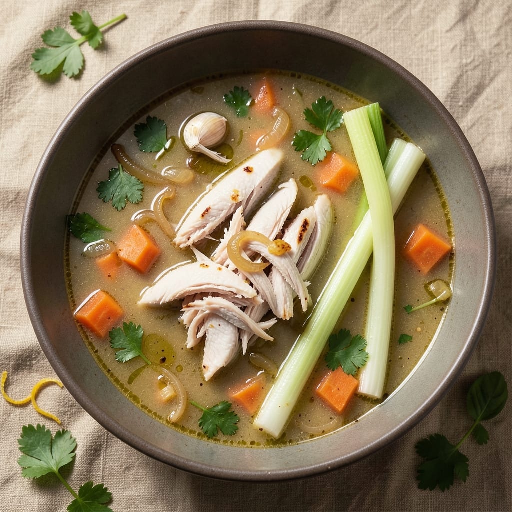 Alix Earle's Chicken Soup Recipe: Herbal Broth Magic for Cozy Nights