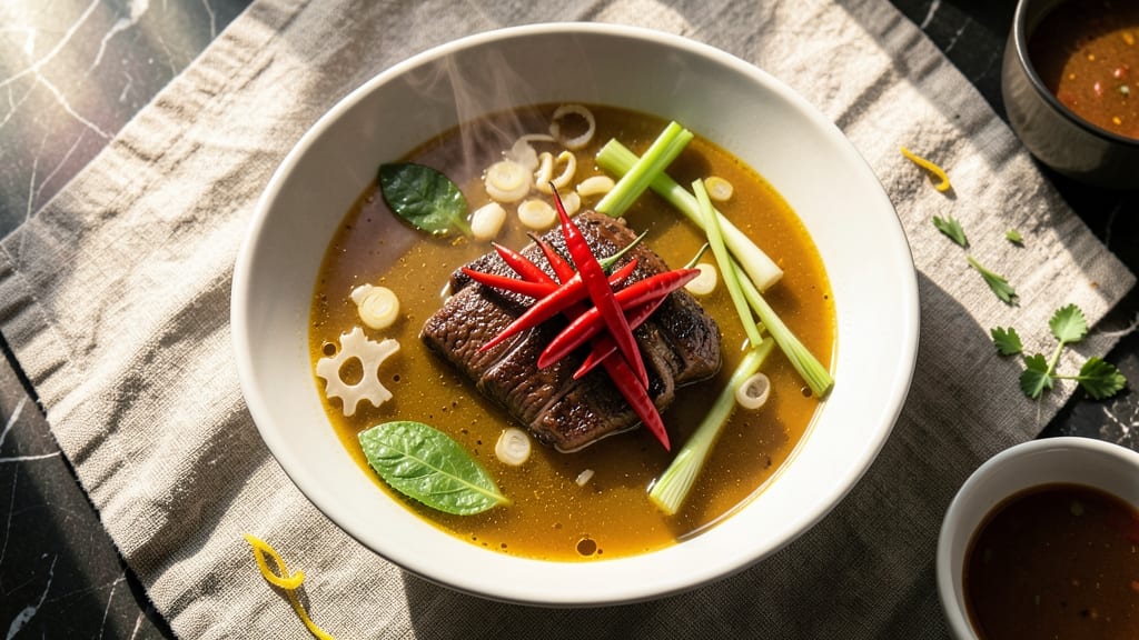 Beef Tom Yum Soup Recipe: Spicy Lemongrass-Kick That Clears Sinuses Instantly