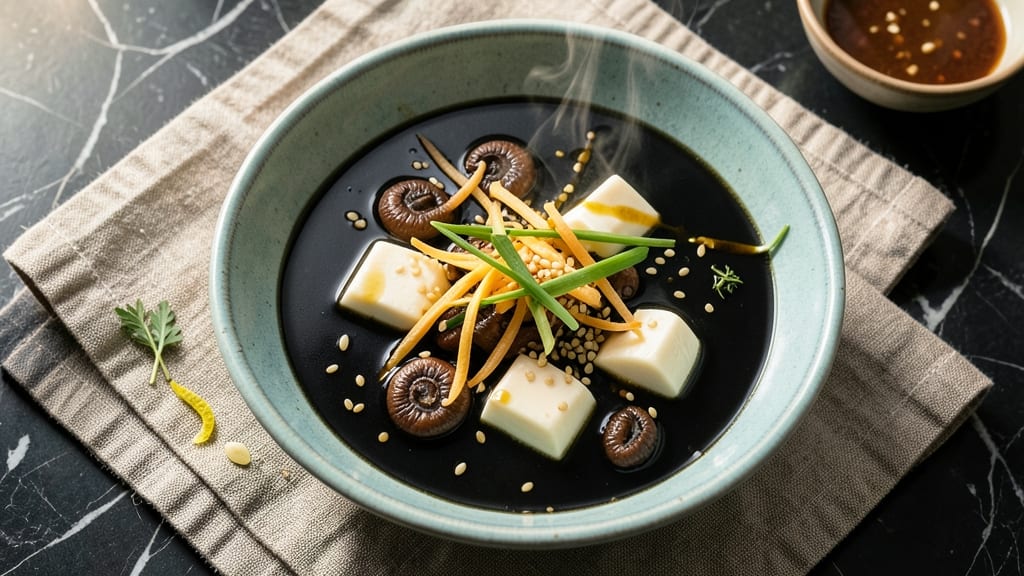 Black Soybean Soup Recipe: Earthy Umami Depth With Silky Tofu Ribbons
