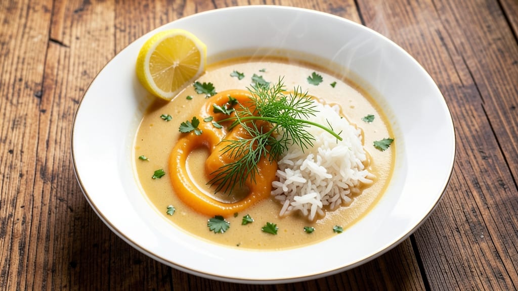 Avgolemono Soup Recipe with Rice: Egg-Infused Lemon Broth and Fluffy Grains