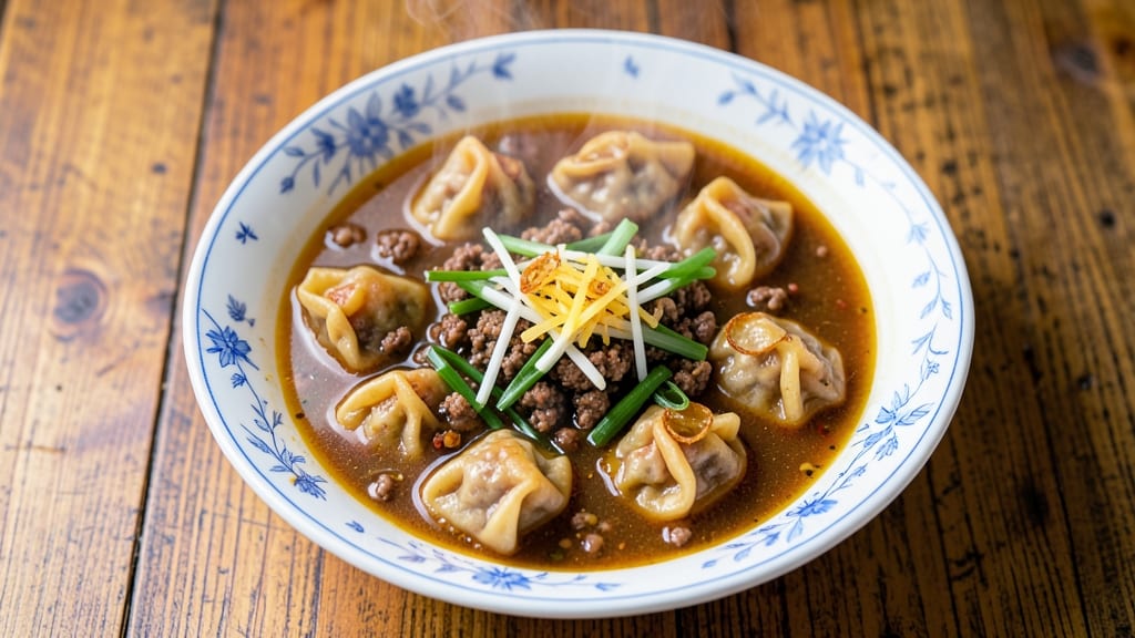 Beef Wonton Soup Recipe Panlasang Pinoy: Crispy Wonton Crunch in Savory Broth