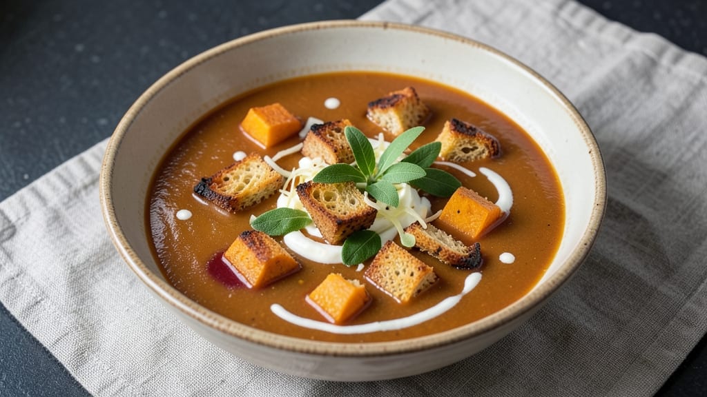 Atlanta Bread Butternut Squash Soup Recipe: Toasted Sage and Nutmeg Spice Harmony