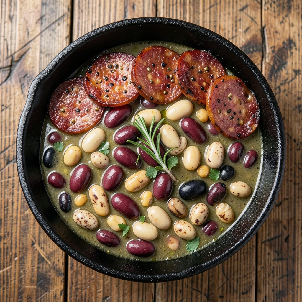 15 Bean Soup With Italian Sausage Recipe: Herbed Meat and Pantry Staple Harmony