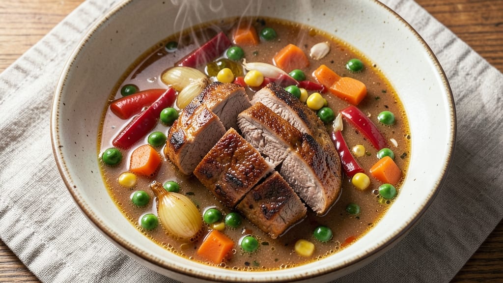Beef Vegetable Soup Recipe With Frozen Veggies: One-Pot Heartiness in 30 Minutes
