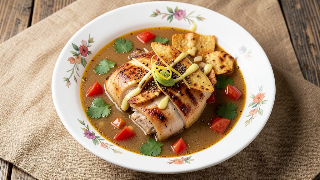 Amy Roloff Chicken Tortilla Soup Recipe: Crispy Tortilla Crowns Over Smoky Chicken