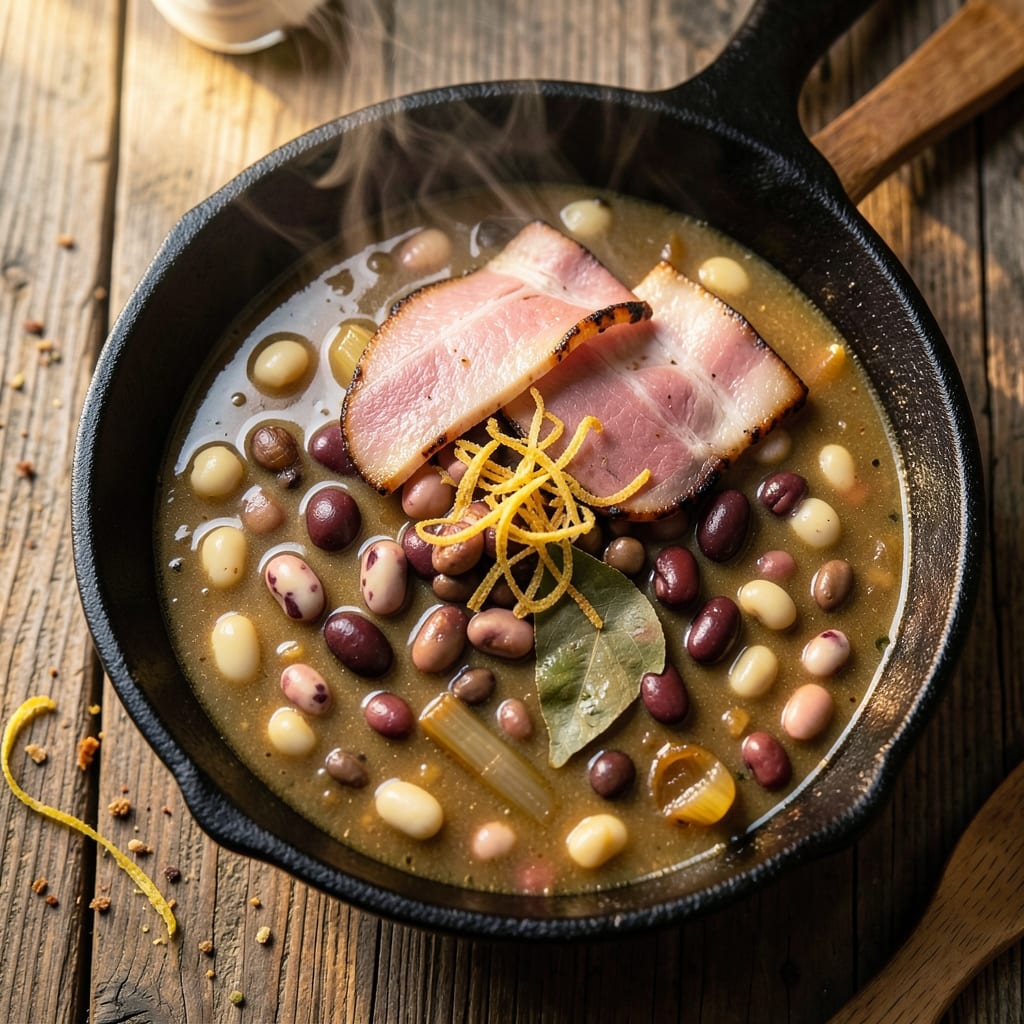 9 Bean Soup Recipe With Ham: Hearty Winter Stew With Smoky, Savory Depth