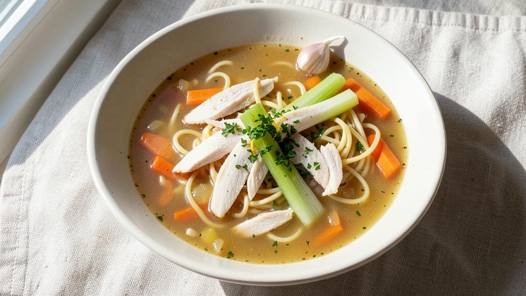 Betty Crocker's Homemade Chicken Noodle Soup Recipe: Juicy Shreds and Al Dente Noodles in One Pot