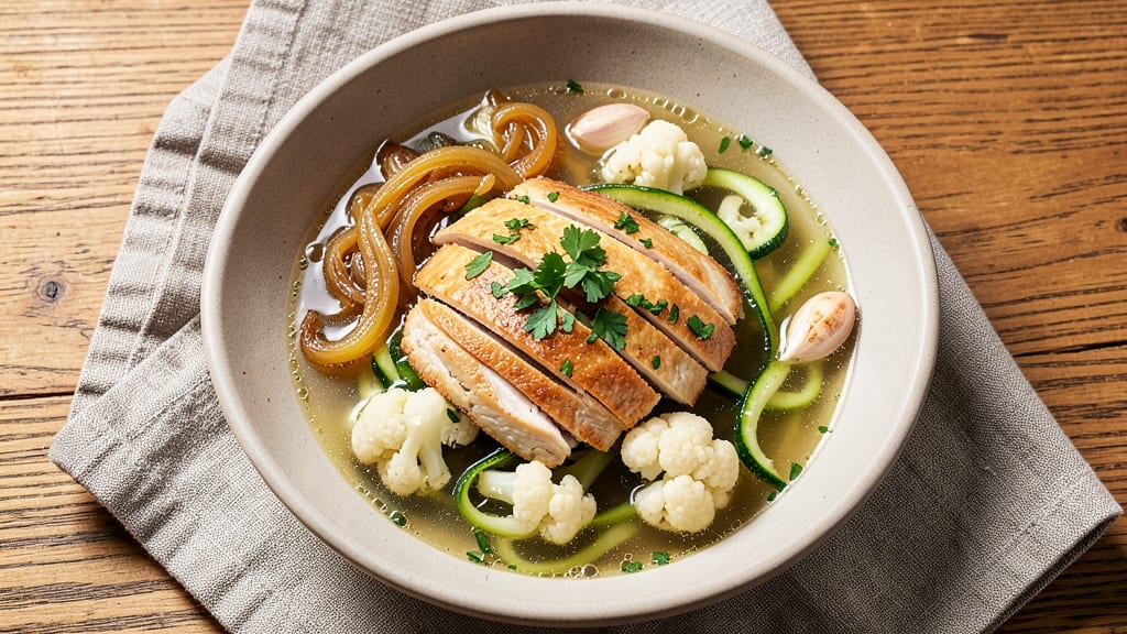 Atkins Chicken Soup Recipe: Low-Carb Comfort With Protein-Packed Broth