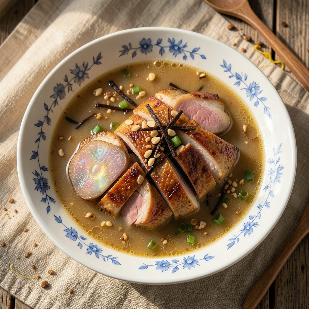 Abalone Chicken Soup Recipe: Briny Sea and Herb-Infused Comfort