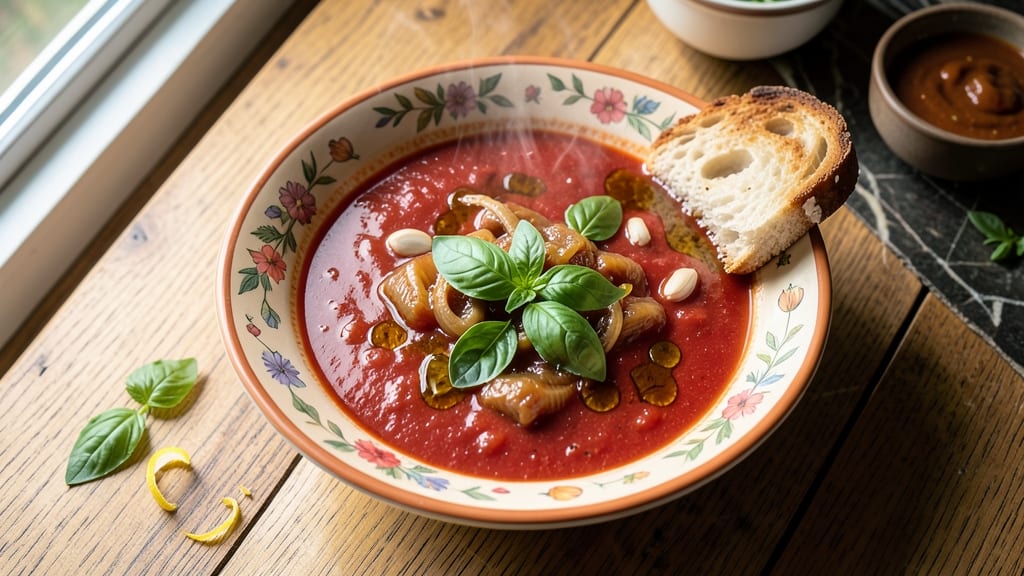 Authentic Tomato Soup Recipe: Rustic Italian Simmer With Fresh Basil