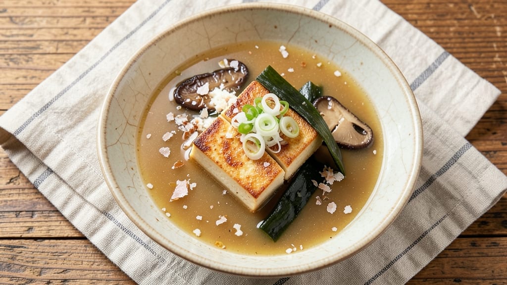 Asian Miso Soup Recipe: Silky Broth with Crispy Tofu and Aromatic Greens