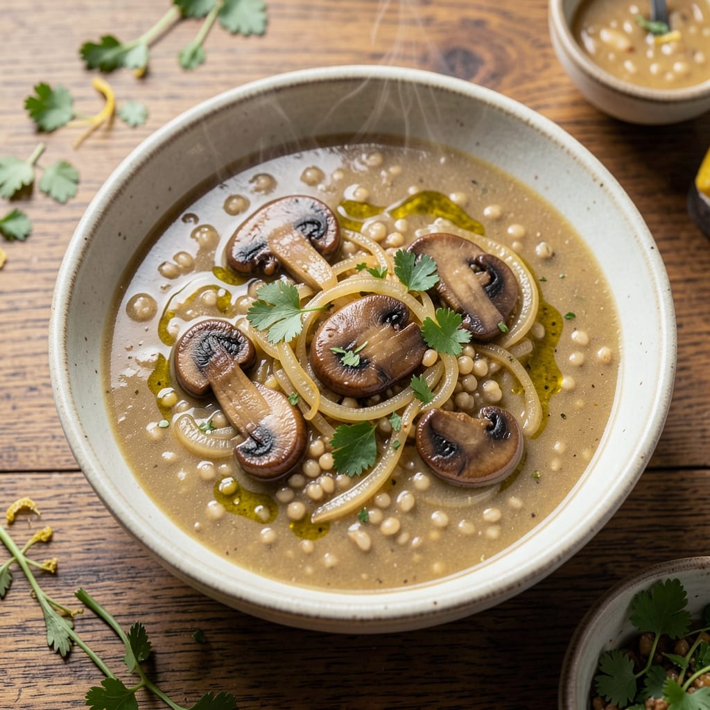 2nd Ave Deli Mushroom Barley Soup Recipe: Earthy Umami Depth With Chewy Barley