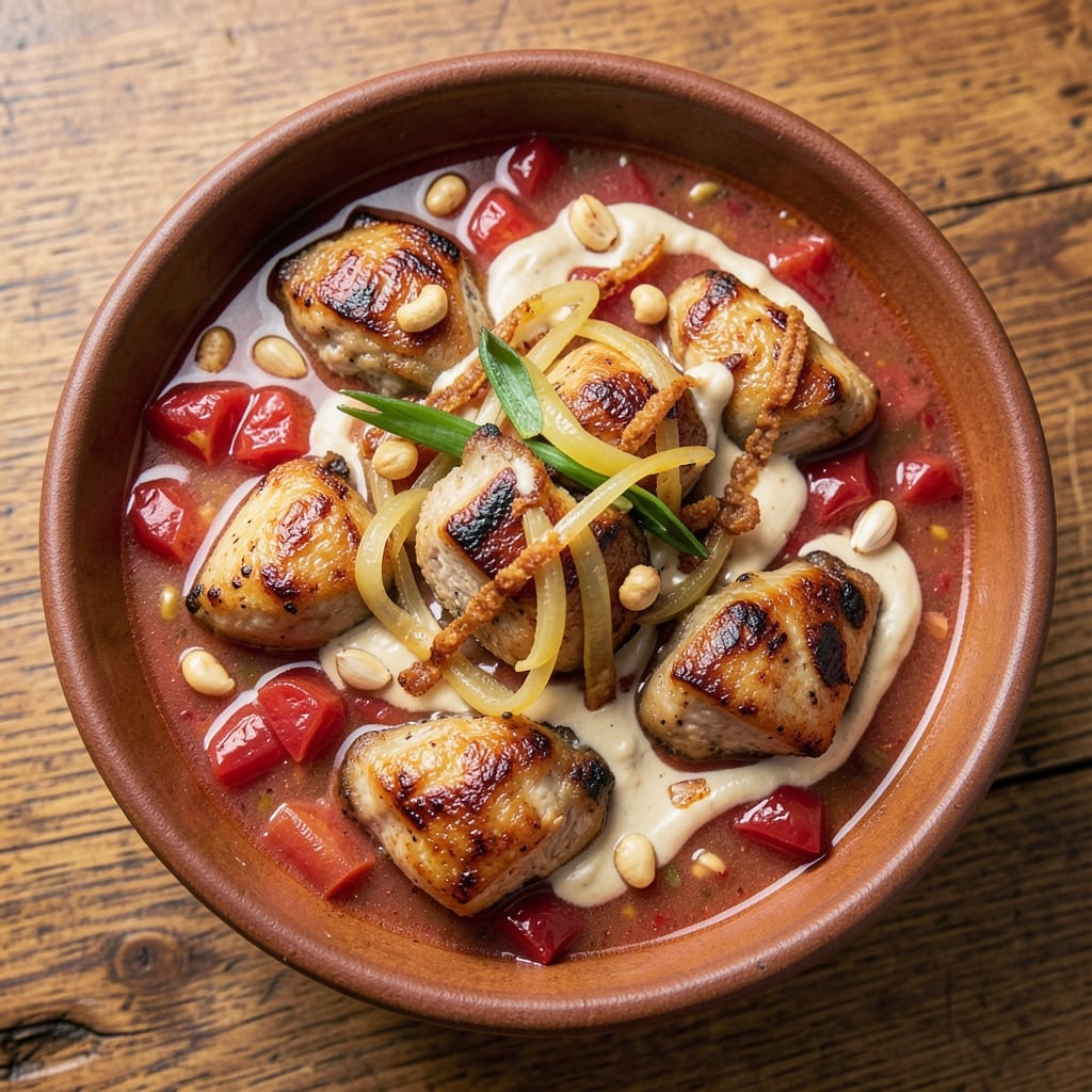 African Chicken Peanut Soup Recipe: Nutty-Spiced Depth With Tender Chicken