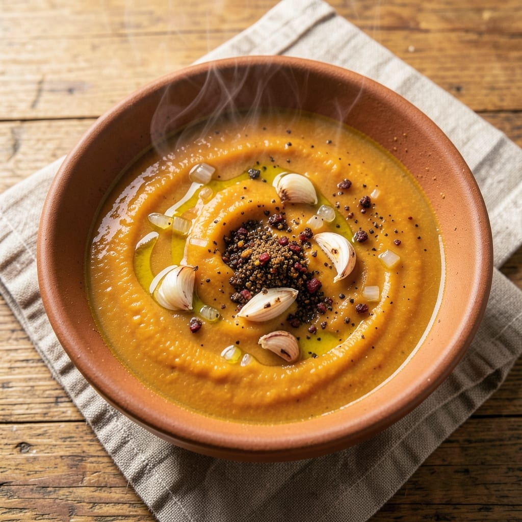 African Pumpkin Soup Recipe: Spiced Coconut and Ginger Warmth