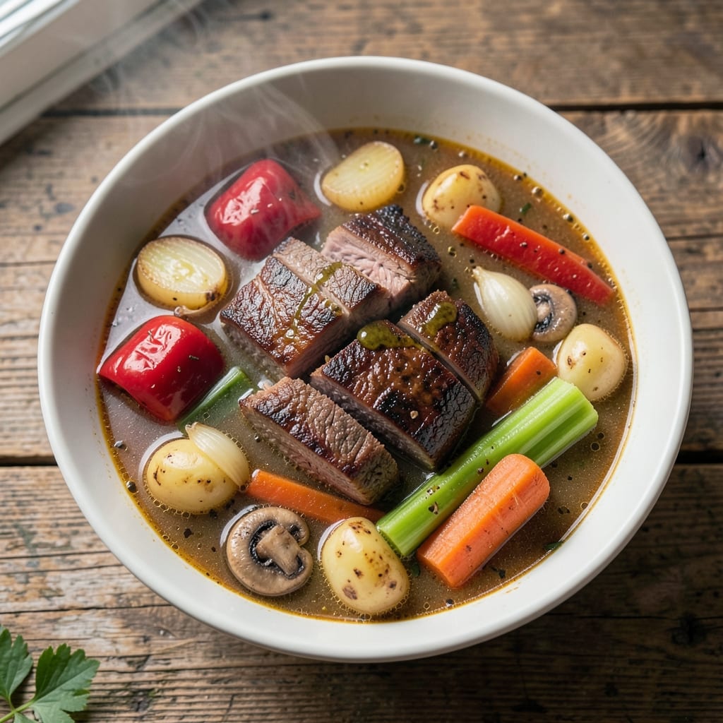 10 Vegetable Beef Soup Recipe: Hearty Winter Warmth in One Pot