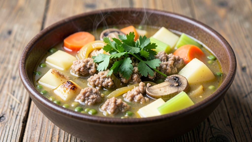 Best Hamburger Vegetable Soup Recipe With Potatoes: Hearty One-Pot Meal for Cold Days