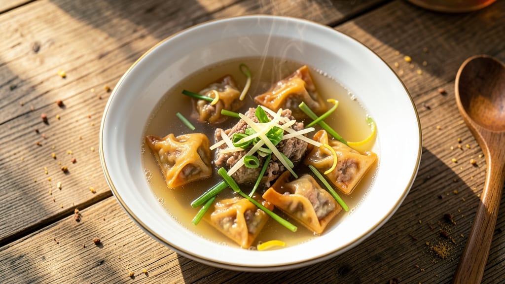Bibigo Mini Wonton Soup Recipe: Bite-Sized Comfort With Silky Egg Ribbons