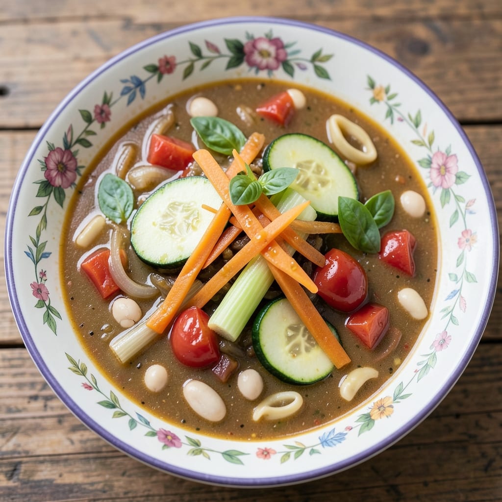 Alton Brown's Minestrone Soup Recipe: Hearty Vegetable and Bean Symphony
