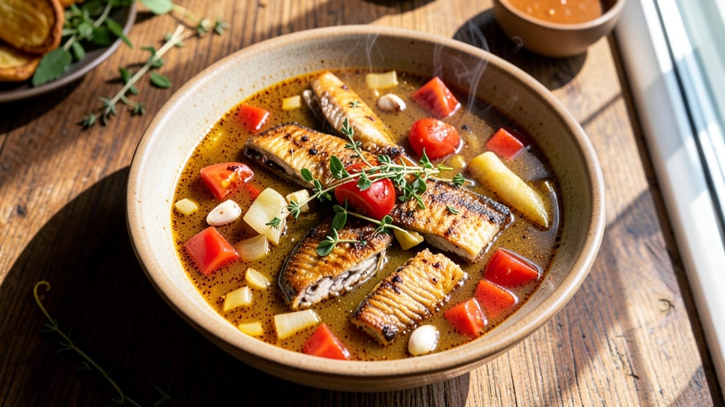 Belizean Fish Soup Recipe: Citrusy Coconut Broth With Flaky Snapper