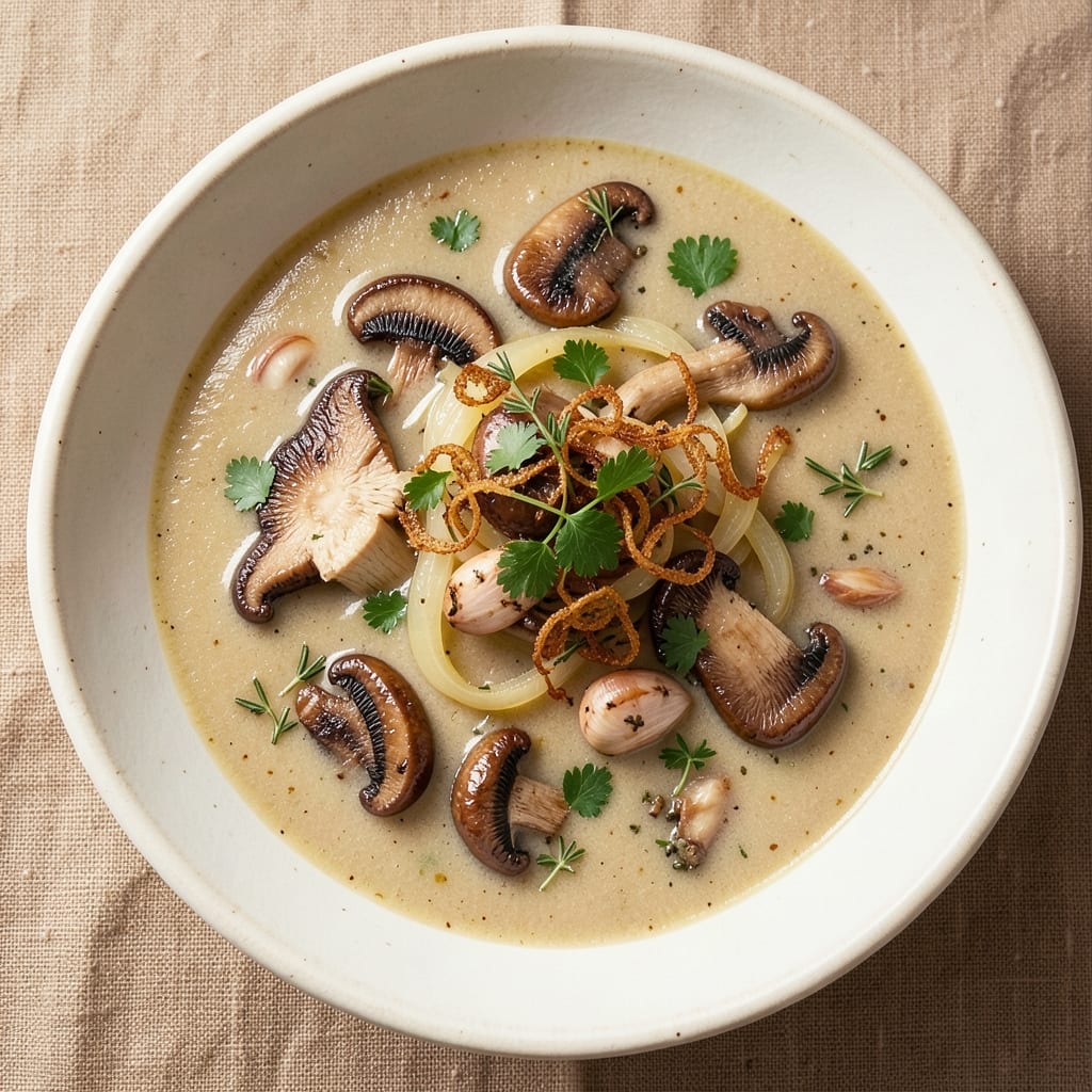 3 Mushroom Soup Recipe: Earthy Umami Depth With Creamy Velouté