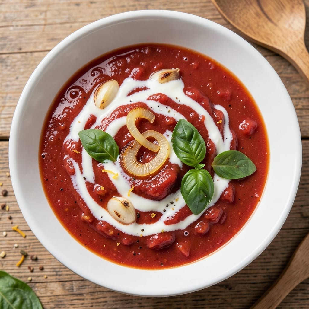 Aldi Tomato Soup Recipe: Creamy Velouté With Fresh Herbs