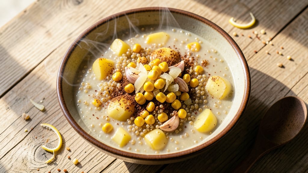 Bolivian Quinoa Soup Recipe: Earthy Achiote and Cumin Depth in One Pot