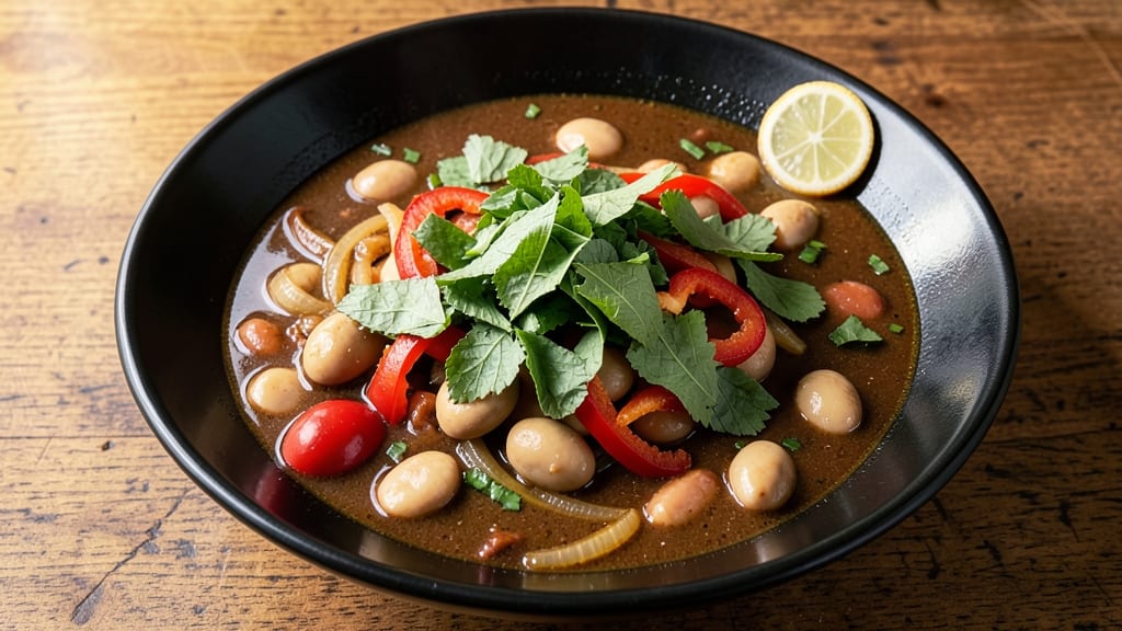 Black Soup Nigerian Recipe: Smoky Pepper and Leafy Green Harmony