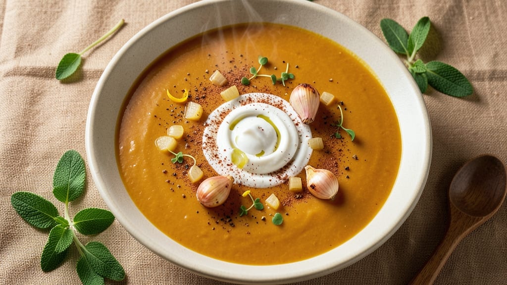 Bobby Flay's Pumpkin Soup Recipe: Spiced Roasted Depth and Creamy Silk
