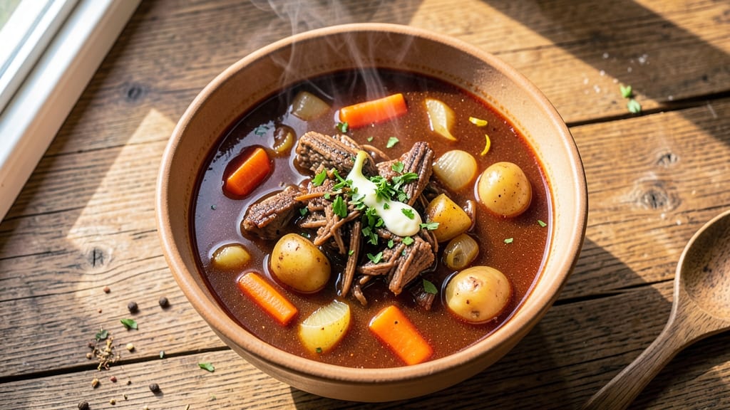Bohemian Goulash Soup Recipe: Paprika-Kissed Beef and Dumpling Harmony