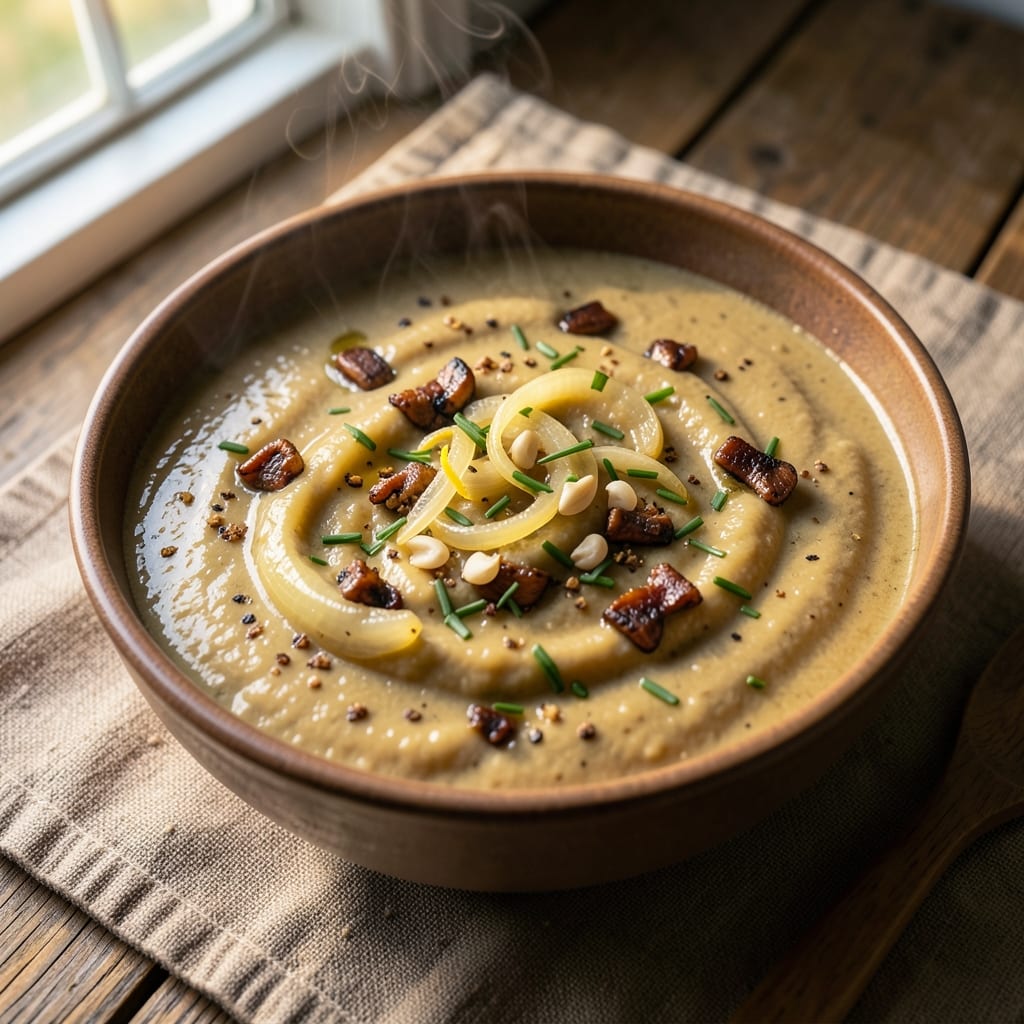 Alton Brown's Mushroom Soup Recipe: Umami-Rich Velvety Texture in One Pot