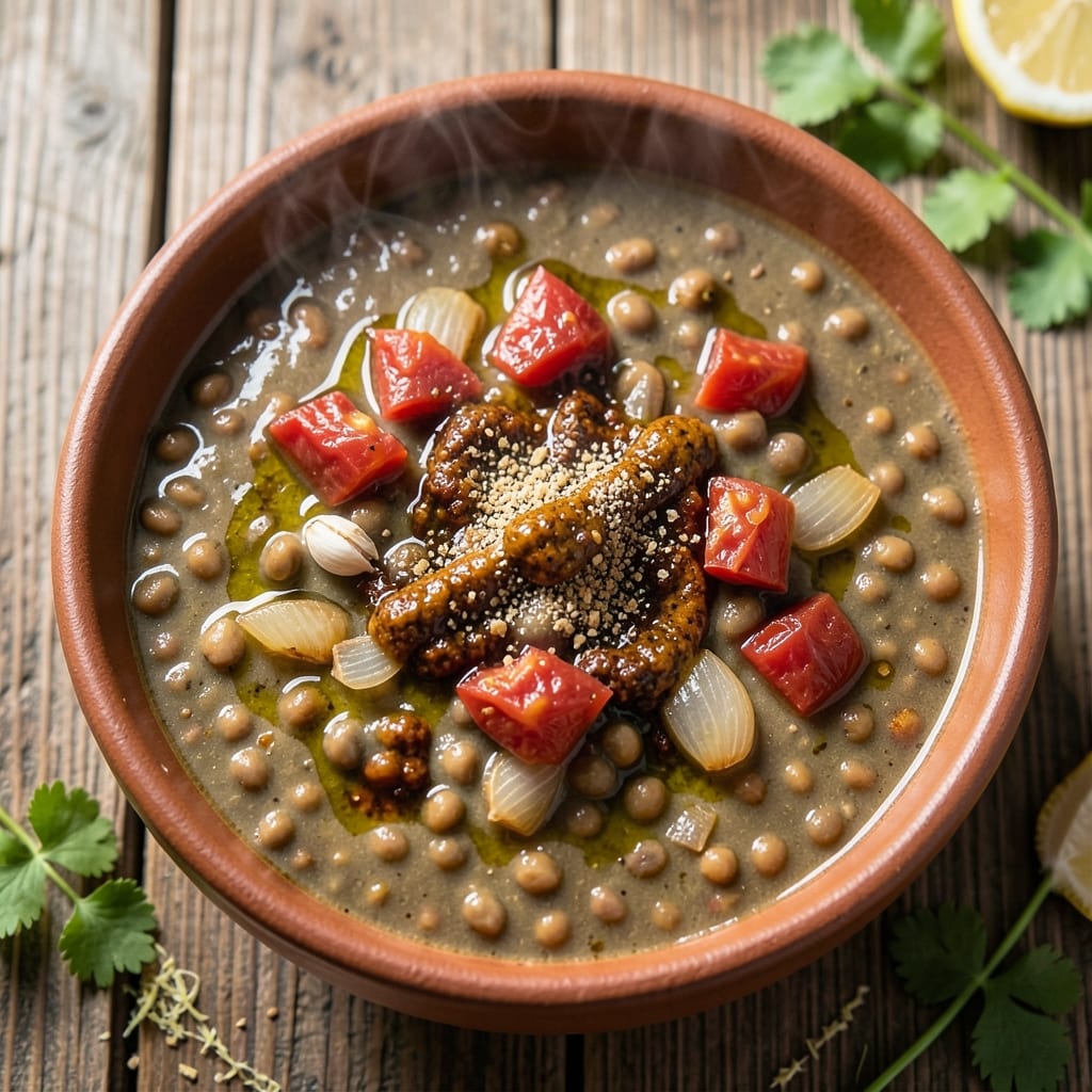 Algerian Lentil Soup Recipe: Harissa-Spiced Warmth in One Pot