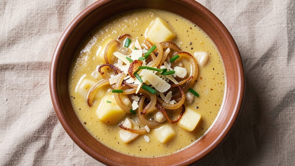 Best Cheesy Potato Soup Recipe Ever: Ultra-Creamy, Velvety, and Crisp-Topped