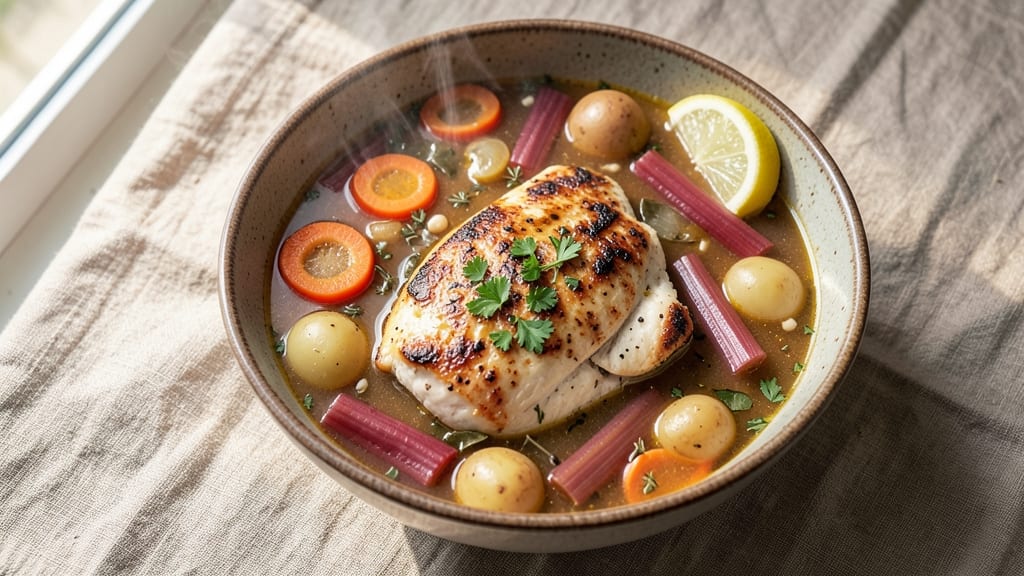 Awesome Chicken Soup Recipe: Herb-Infused Broth With Tender Shreds