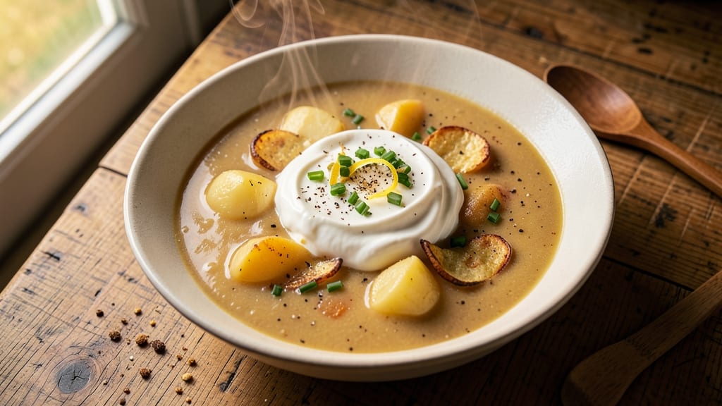 Baked Potato Soup Recipe With Half and Half: Ultra-Creamy Velvety Richness