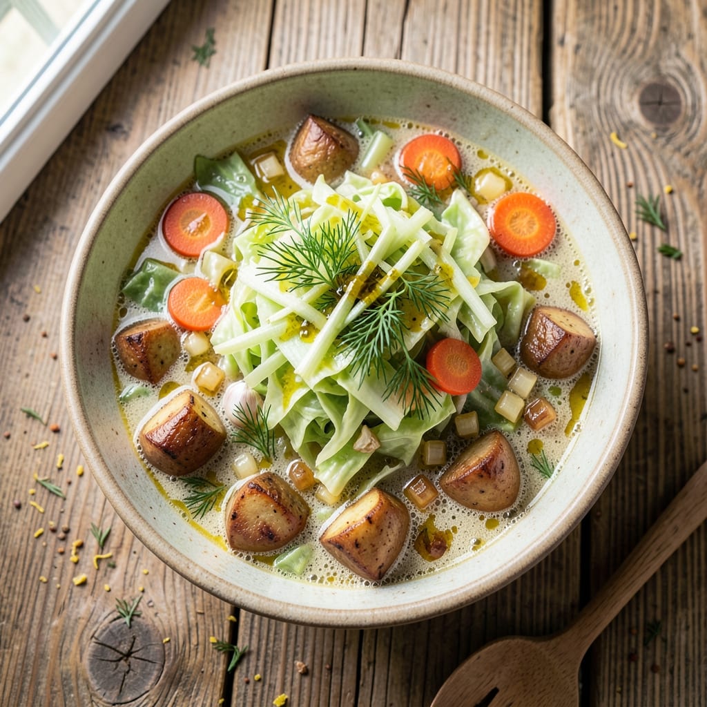 All-You-Can-Eat Cabbage Soup Recipe: Lightened-Up Potato-Packed Heartiness