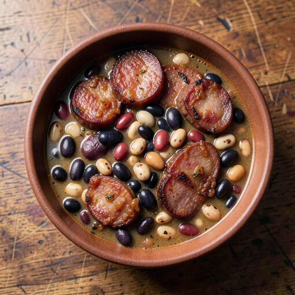 15 Bean Soup Recipe with Smoked Sausage: Smoky Depth and Pantry-Packed Heartiness