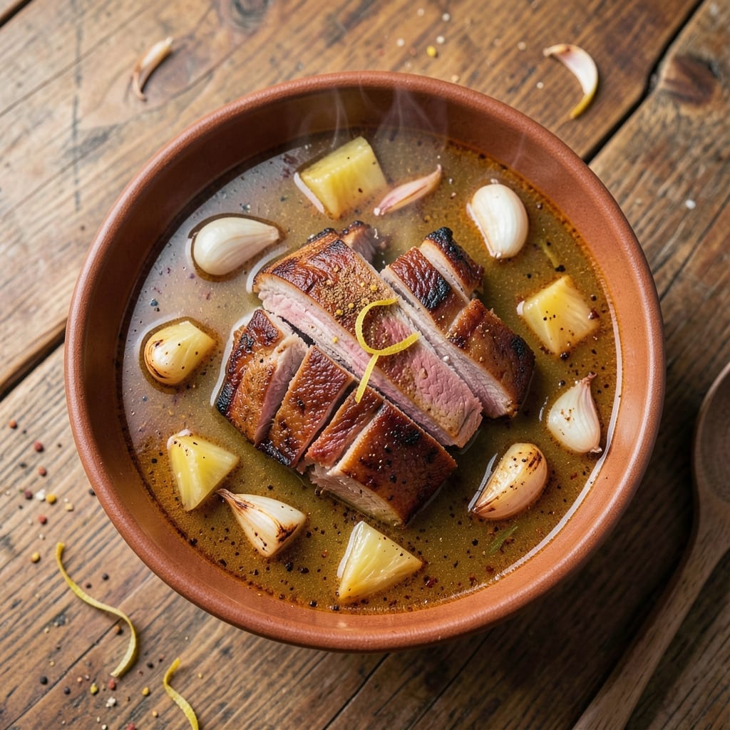 Al Pastor Soup Recipe: Smoky Pineapple-Infused Tender Meat and Tortilla Crunch