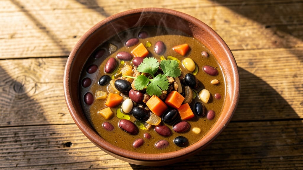 Bean Medley Soup Recipe: Savory Bean and Vegetable Blend Simmered to Perfection